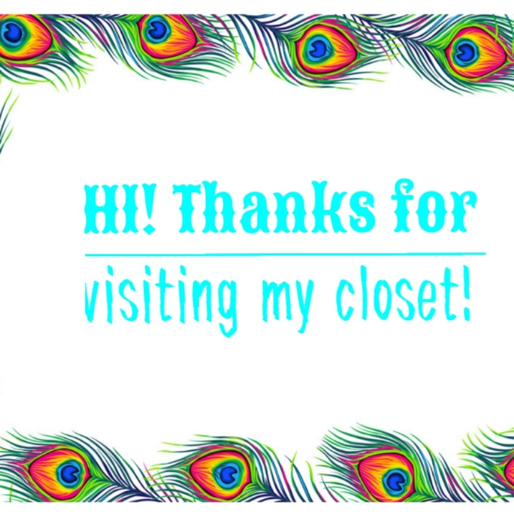 🎉💖 THANKS FOR VISITING MY CLOSET! Please read!